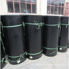 Black Smooth NBR Rubber Sheet with Cloth Insertion